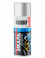 KUDO KU-5201 Эмаль для дисков алюминий 520мл 1/6шт
